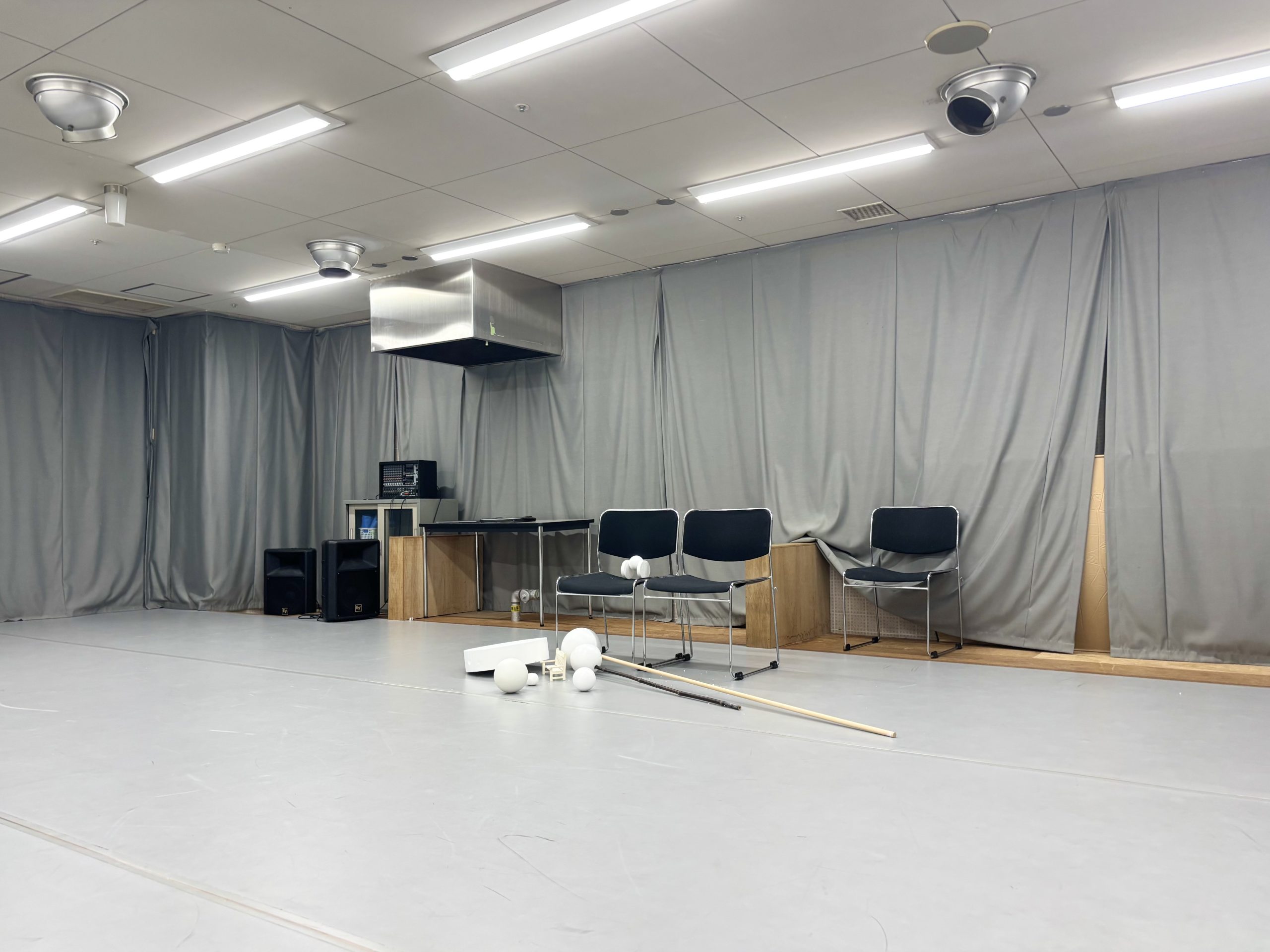 新作稽古での1枚